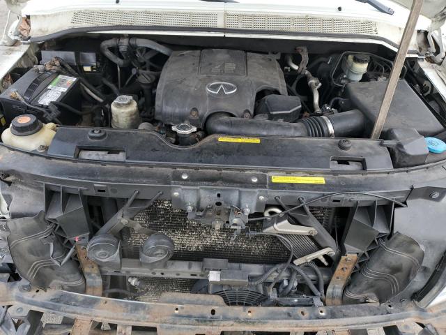 5N3AA08C77N805168 - 2007 INFINITI QX56 WHITE photo 11