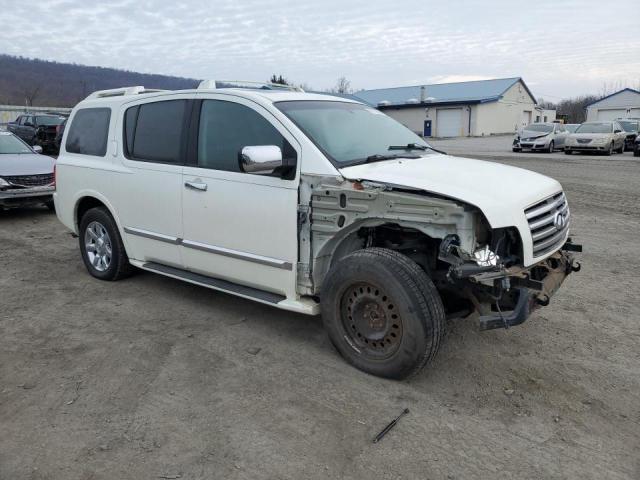 5N3AA08C77N805168 - 2007 INFINITI QX56 WHITE photo 4