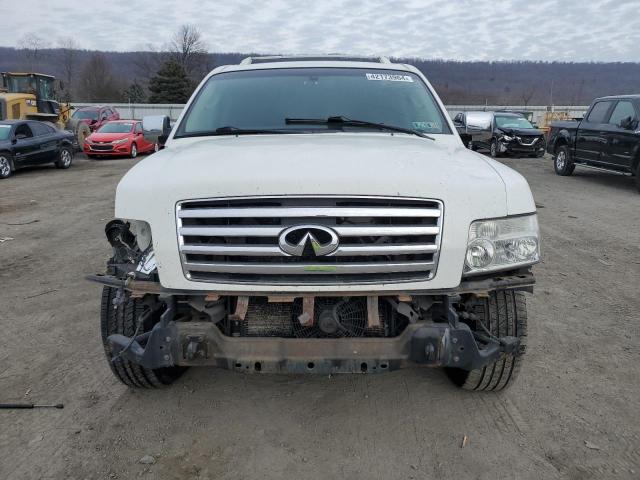 5N3AA08C77N805168 - 2007 INFINITI QX56 WHITE photo 5