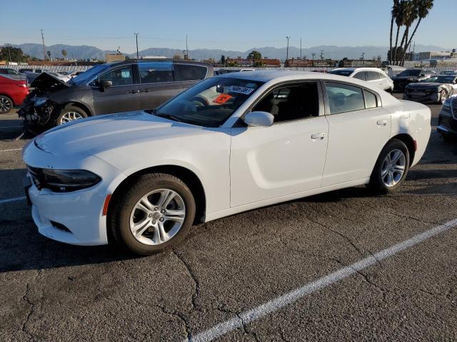 2C3CDXBG5NH165683 - 2022 DODGE CHARGER SXT WHITE photo 1