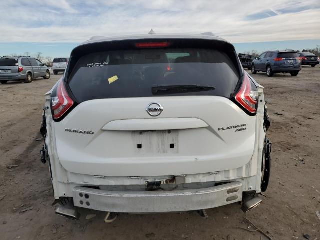 5N1AZ2MH5GN101825 - 2016 NISSAN MURANO S WHITE photo 6