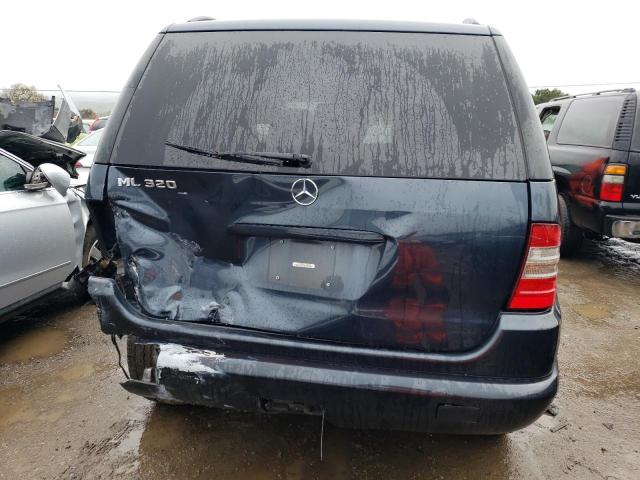 4JGAB54E0YA181944 - 2000 MERCEDES-BENZ ML 320 BLUE photo 6