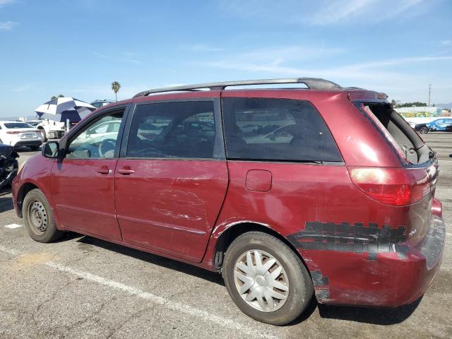 5TDZA23C44S179720 - 2004 TOYOTA SIENNA CE RED photo 2