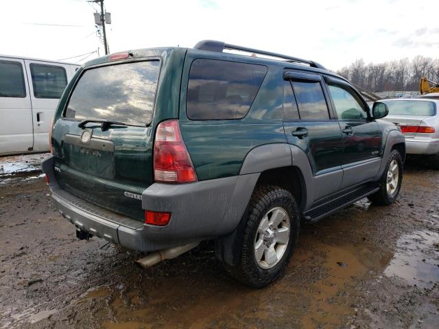 JTEBU14R730005143 - 2003 TOYOTA 4RUNNER SR5 GREEN photo 3