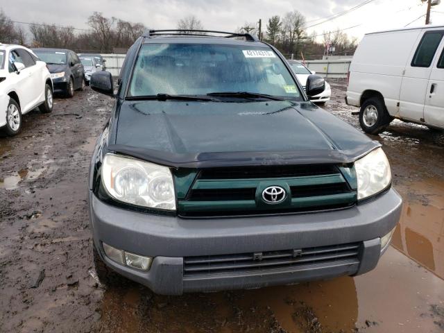 JTEBU14R730005143 - 2003 TOYOTA 4RUNNER SR5 GREEN photo 5