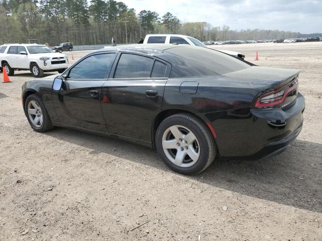 2C3CDXAT5JH213448 - 2018 DODGE CHARGER POLICE BLACK photo 2