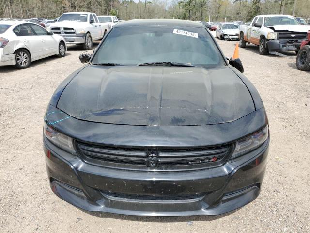 2C3CDXAT5JH213448 - 2018 DODGE CHARGER POLICE BLACK photo 5