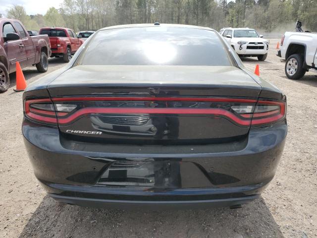 2C3CDXAT5JH213448 - 2018 DODGE CHARGER POLICE BLACK photo 6