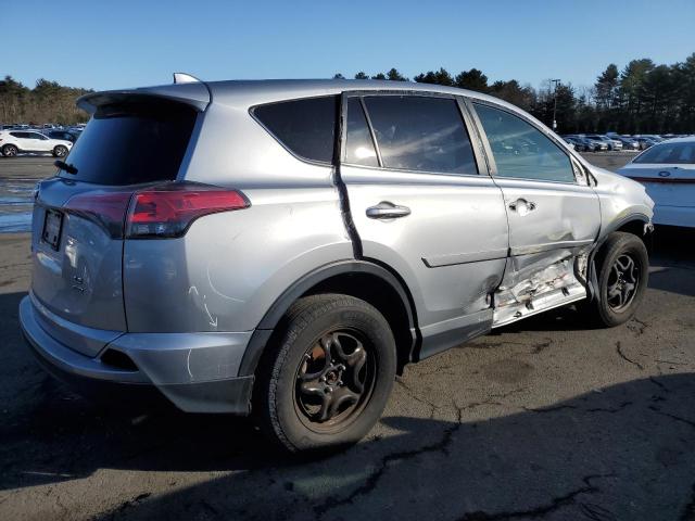 JTMBFREV6JJ242593 - 2018 TOYOTA RAV4 LE GRAY photo 3