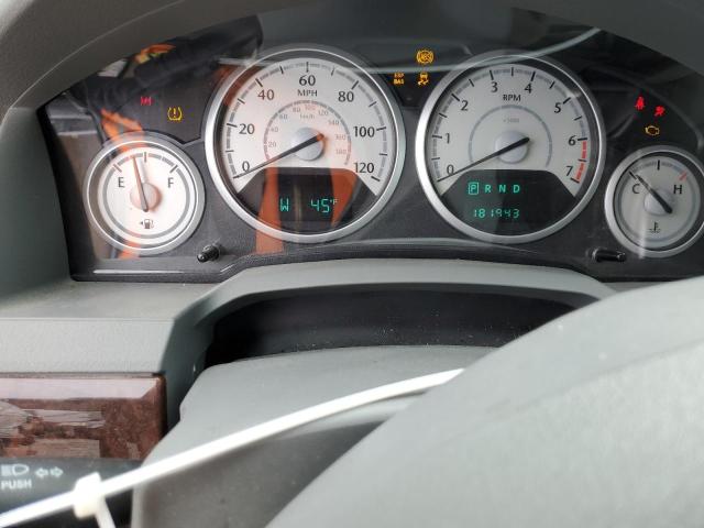 2A4RR5D12AR393658 - 2010 CHRYSLER TOWN & COU TOURING ნაცრისფერი ფოტო 9