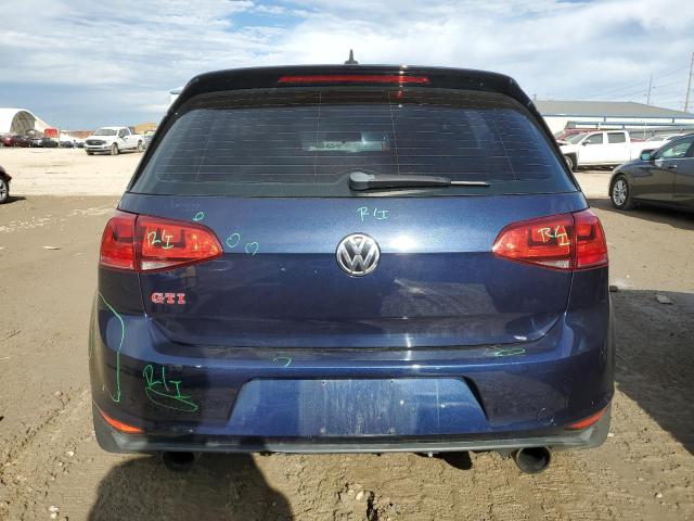 3VW447AU2GM029133 - 2016 VOLKSWAGEN GTI S/SE BLUE photo 6