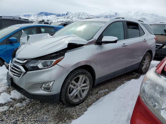 2GNAXVEV6J6287930 - 2018 CHEVROLET EQUINOX PREMIER SILVER photo 1