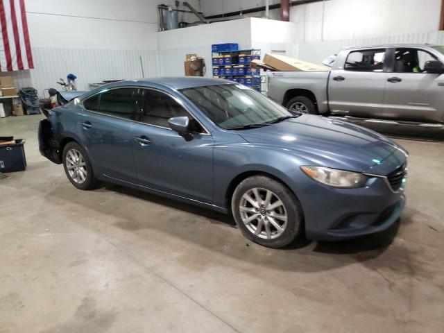 JM1GJ1U60E1136842 - 2014 MAZDA 6 SPORT BLUE photo 4