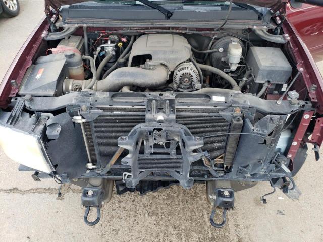 2GTEK19J281196623 - 2008 GMC SIERRA K1500 BURGUNDY photo 11