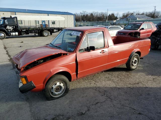 1V1KB0171CV084984 - 1982 VOLKSWAGEN RABBIT TRUCK RED photo 1