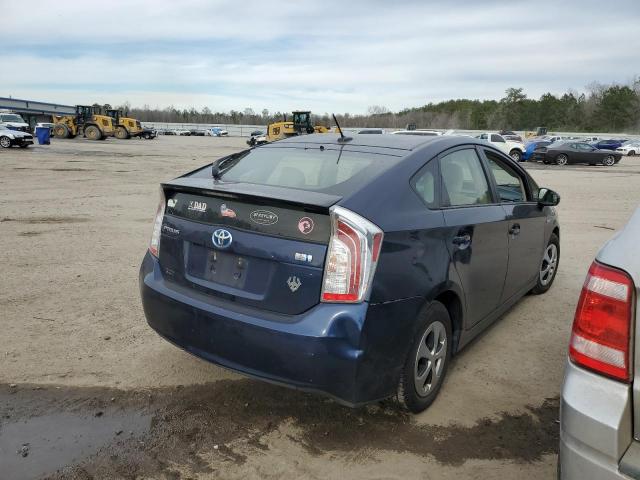 JTDKN3DU7F0446180 - 2015 TOYOTA PRIUS BLUE photo 3