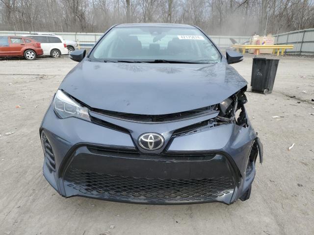 2T1BURHEXHC786103 - 2017 TOYOTA COROLLA L CHARCOAL photo 5