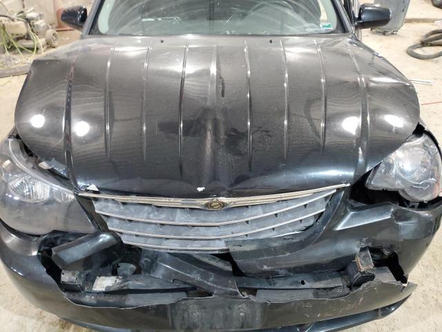 1C3LC46KX7N512208 - 2007 CHRYSLER SEBRING BLACK photo 11