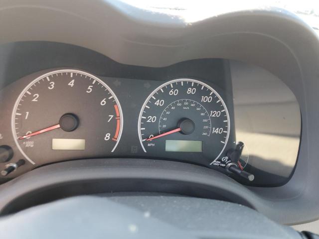 2T1BU4EE7AC342769 - 2010 TOYOTA COROLLA BASE SILVER photo 9