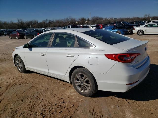 5NPE24AFXGH262860 - 2016 HYUNDAI SONATA SE WHITE photo 2