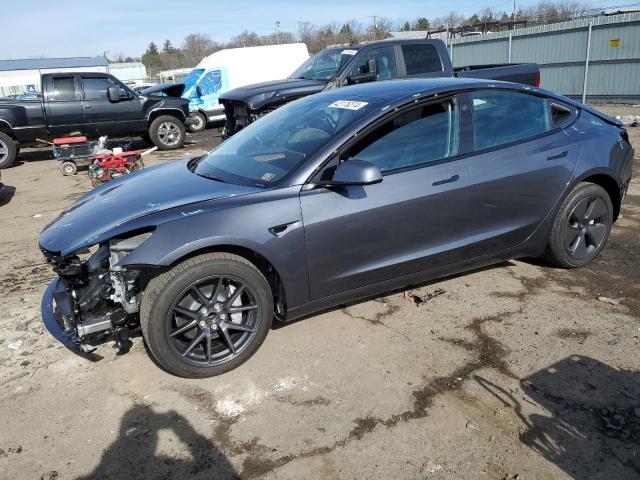 5YJ3E1EA2PF704542 - 2023 TESLA MODEL 3 GRAY photo 1