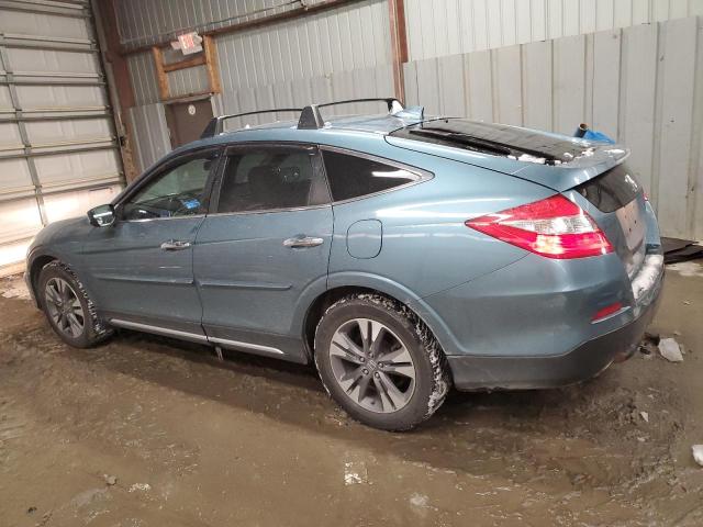 5J6TF2H5XFL002265 - 2015 HONDA CROSSTOUR EXL ტურკოუსი ფოტო 2