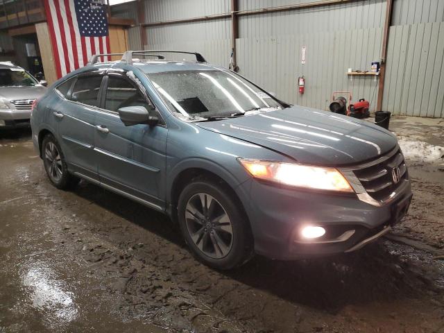 5J6TF2H5XFL002265 - 2015 HONDA CROSSTOUR EXL ტურკოუსი ფოტო 4
