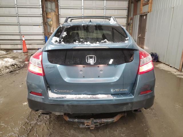 5J6TF2H5XFL002265 - 2015 HONDA CROSSTOUR EXL ტურკოუსი ფოტო 6