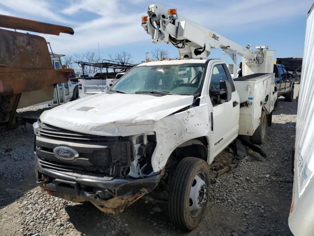 1FDUF4GTXKEE94103 - 2019 FORD F450 SUPER DUTY WHITE photo 2