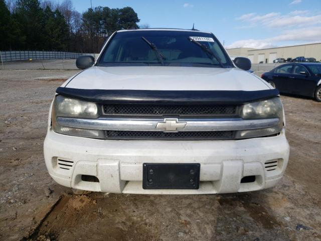 1GNDS13S352169253 - 2005 CHEVROLET TRAILBLAZE LS WHITE photo 5