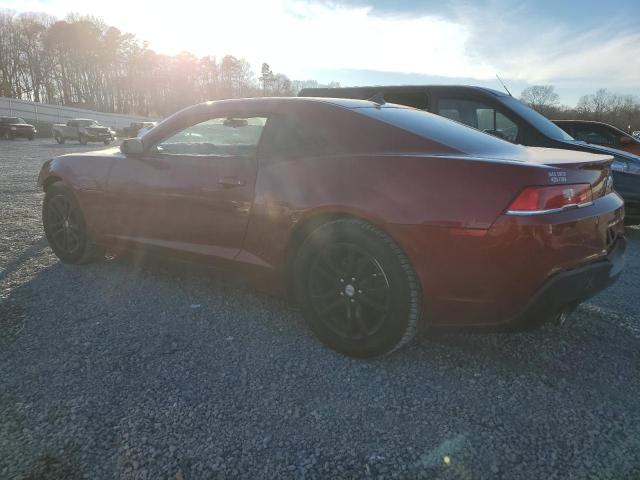 2G1FB1E37E9307913 - 2014 CHEVROLET CAMARO LT BURGUNDY photo 2