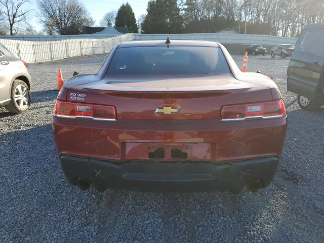 2G1FB1E37E9307913 - 2014 CHEVROLET CAMARO LT BURGUNDY photo 6