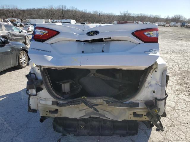 3FA6P0H92FR268314 - 2015 FORD FUSION SE WHITE photo 6