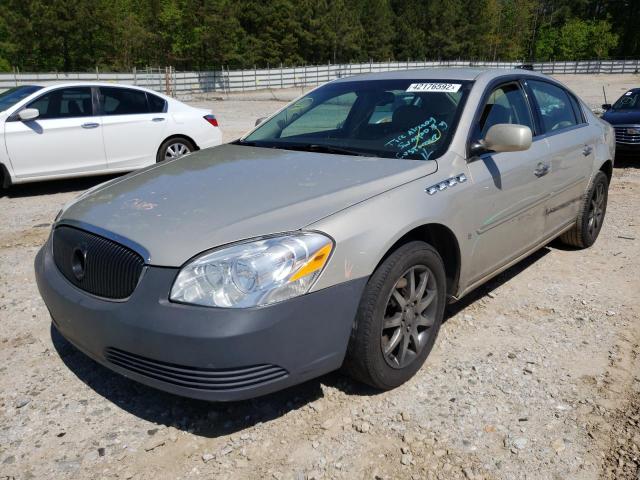 1G4HR57Y57U131456 - 2007 BUICK LUCERNE CXL GOLD photo 2