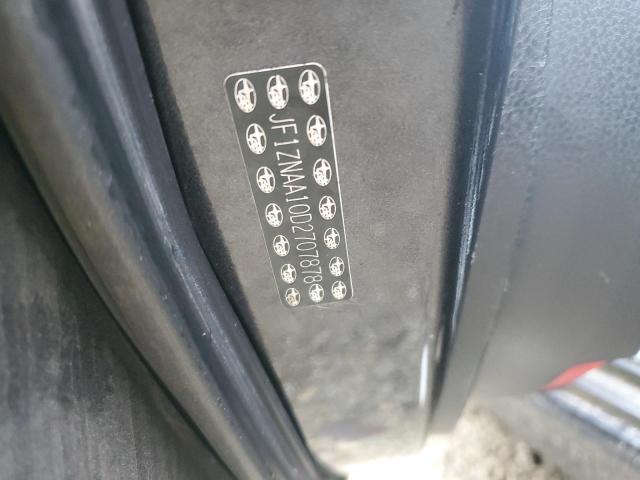 JF1ZNAA10D2707878 - 2013 TOYOTA SCION FR-S CHARCOAL photo 12