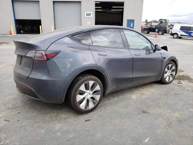 7SAYGDEE1NF506720 - 2022 TESLA MODEL Y GRAY photo 3