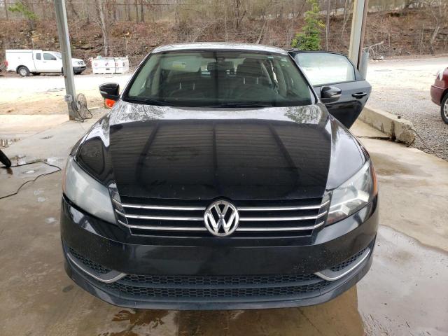 1VWAP7A35DC002734 - 2013 VOLKSWAGEN PASSAT S BLACK photo 5