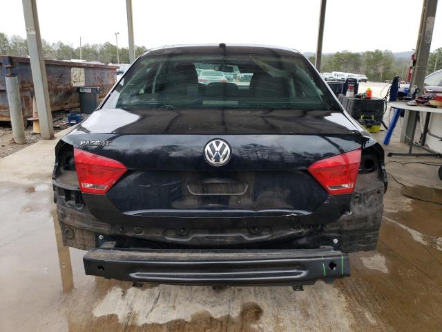 1VWAP7A35DC002734 - 2013 VOLKSWAGEN PASSAT S BLACK photo 6