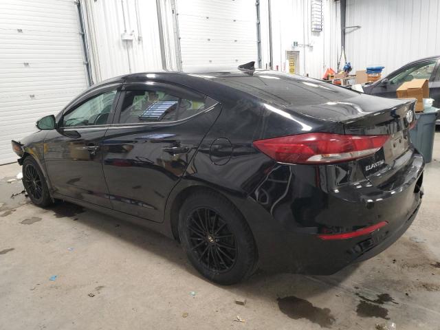 KMHD84LF1HU396439 - 2017 HYUNDAI ELANTRA SE BLACK photo 2