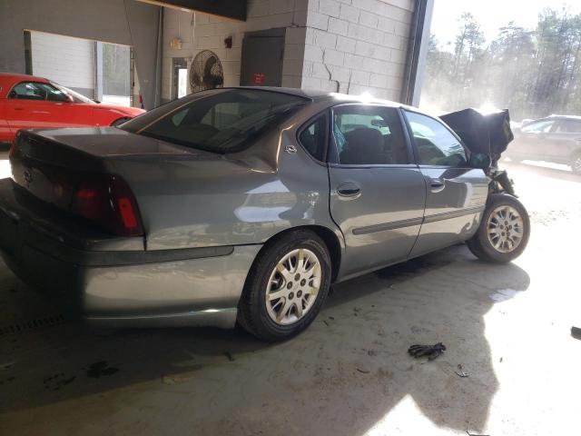 2G1WF52E449187049 - 2004 CHEVROLET IMPALA GRAY photo 3