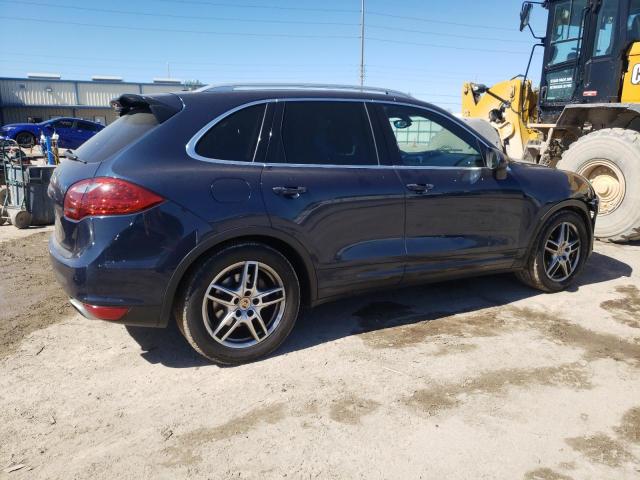 WP1AB2A29DLA86714 - 2013 PORSCHE CAYENNE S BLUE photo 3