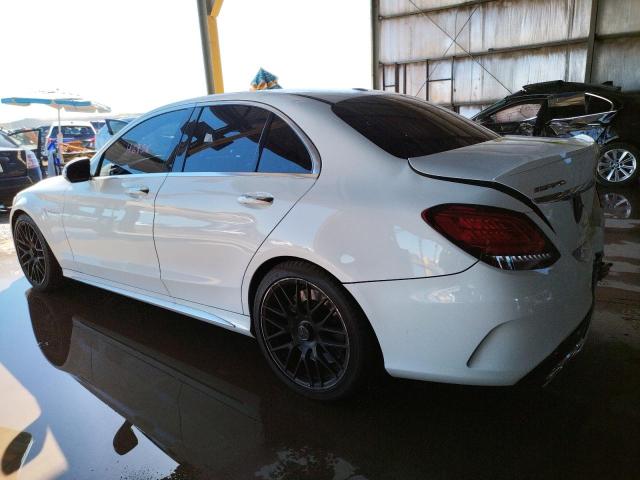 55SWF8HB0LU329265 - 2020 MERCEDES-BENZ C 63 AMG-S WHITE photo 2