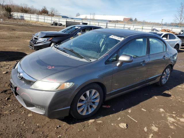 19XFA1F86AE012950 - 2010 HONDA CIVIC EX GRAY photo 1