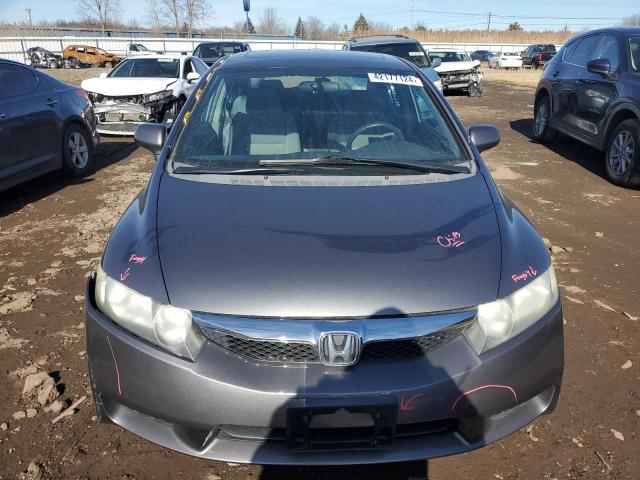 19XFA1F86AE012950 - 2010 HONDA CIVIC EX GRAY photo 5