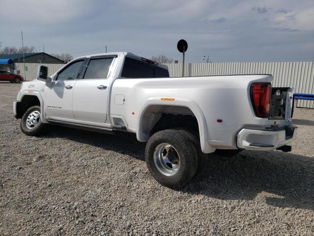 1GT49WEY9NF354354 - 2022 GMC SIERRA K3500 DENALI WHITE photo 2