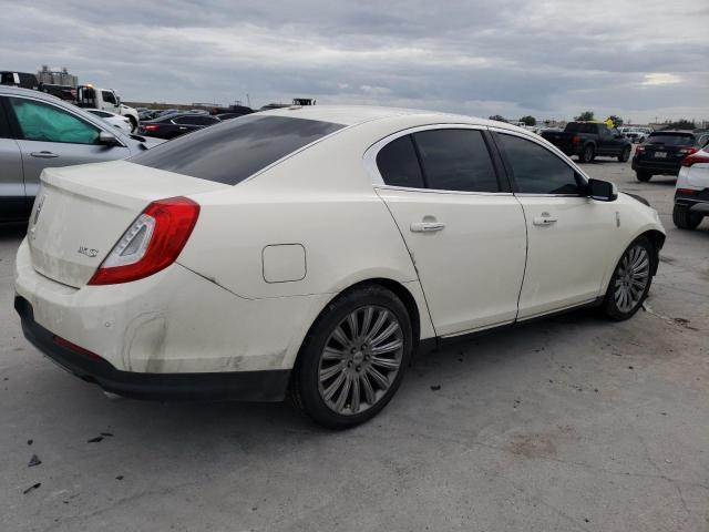 1LNHL9DKXDG616467 - 2013 LINCOLN MKS CREAM photo 3