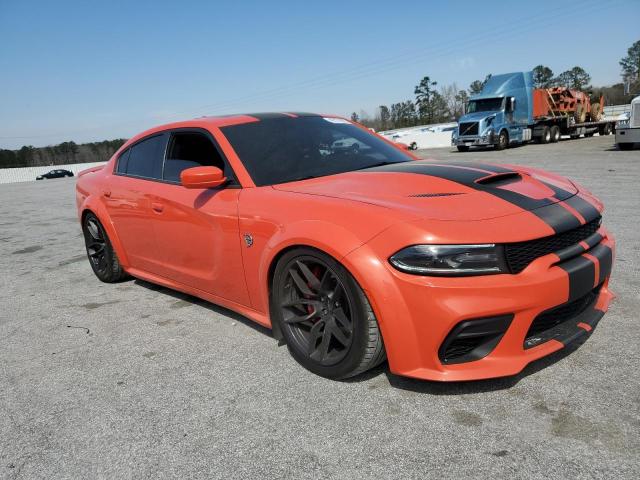 2C3CDXL95LH139565 - 2020 DODGE CHARGER SRT HELLCAT ORANGE photo 4