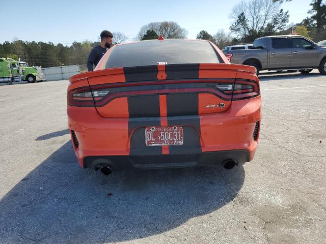 2C3CDXL95LH139565 - 2020 DODGE CHARGER SRT HELLCAT ORANGE photo 6