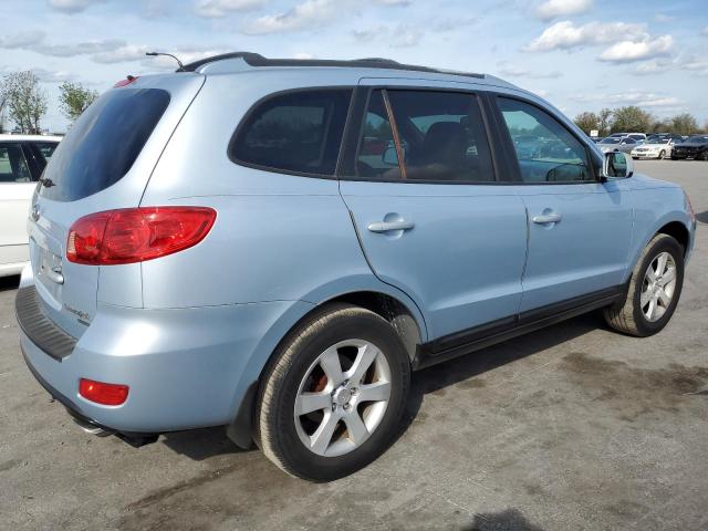 5NMSH73E87H114033 - 2007 HYUNDAI SANTA FE SE BLUE photo 3