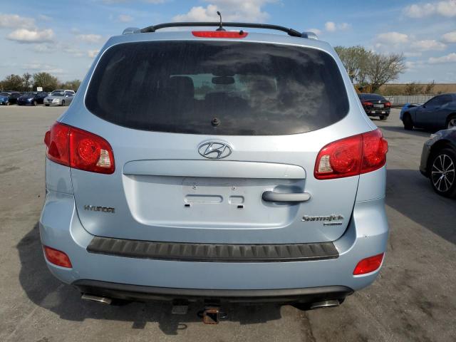 5NMSH73E87H114033 - 2007 HYUNDAI SANTA FE SE BLUE photo 6